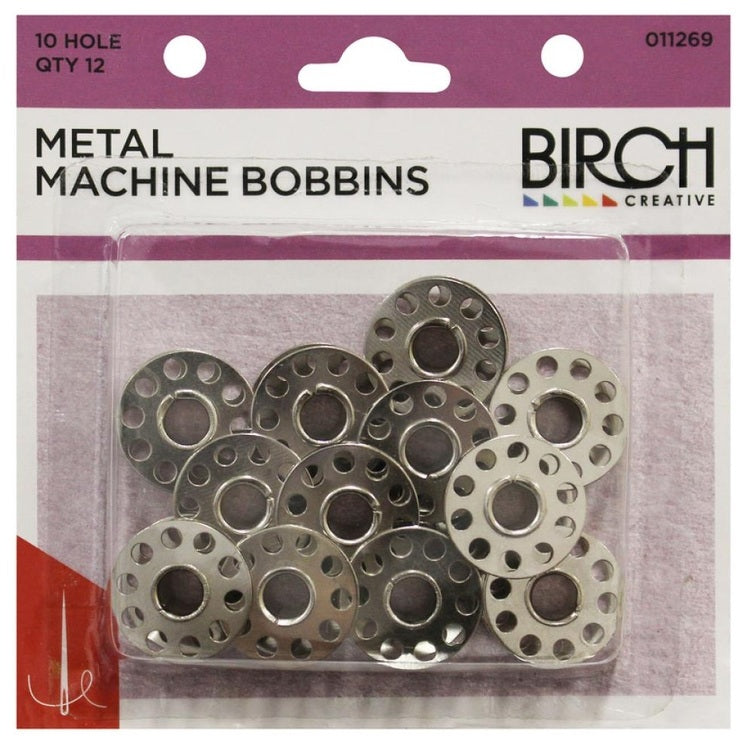 Bobbin Metal 10 Hole Pack